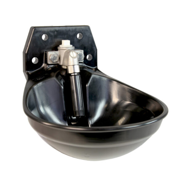 Suevia P12 Black Plastic Horse Drinking Bowl